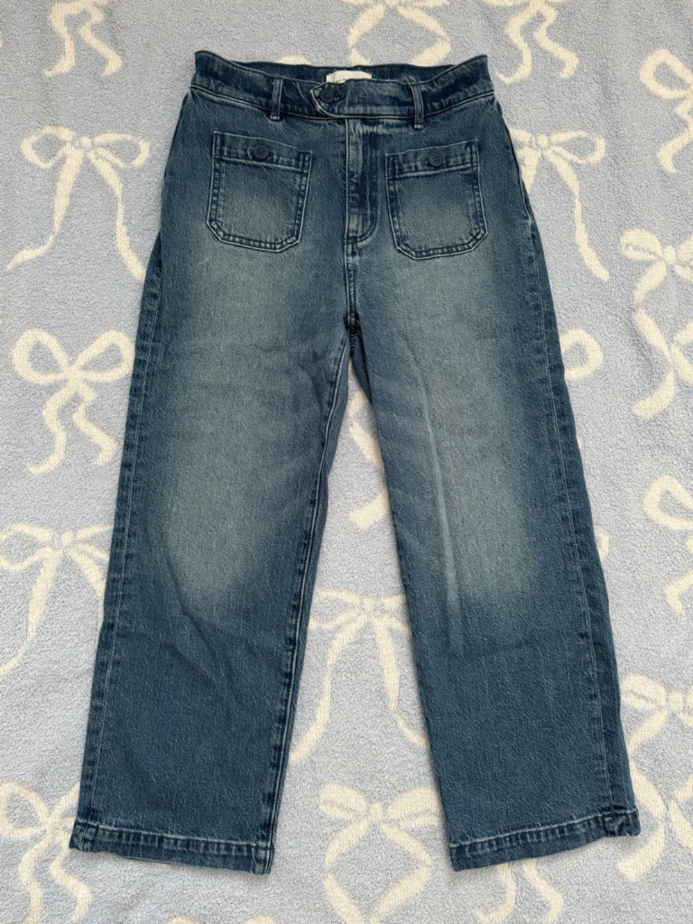 Loft Palmer Wide Leg Crop Women’s Petite Jeans (25/0)